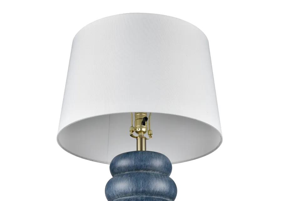 Barden Blue Table Lamp Set