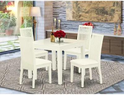 Dining Room Set Linen White