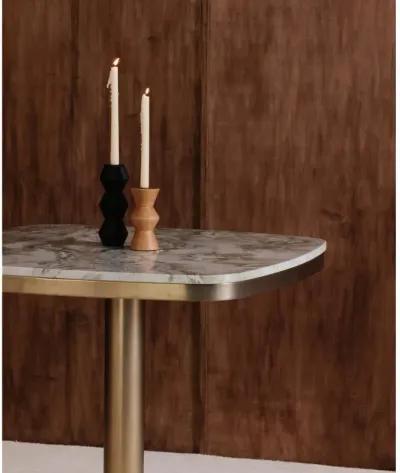 Moe�s Sequence Wooden Candle Holder Small Brown