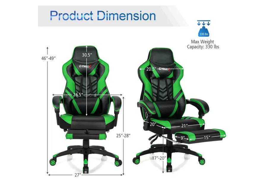 Costway Office Computer Desk Chair Gaming Chair Adjustable Swivel