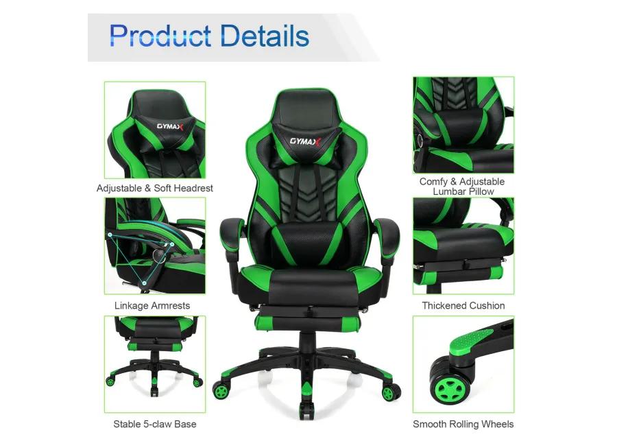 Costway Office Computer Desk Chair Gaming Chair Adjustable Swivel