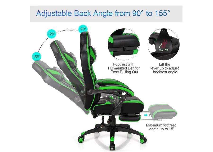 Costway Office Computer Desk Chair Gaming Chair Adjustable Swivel