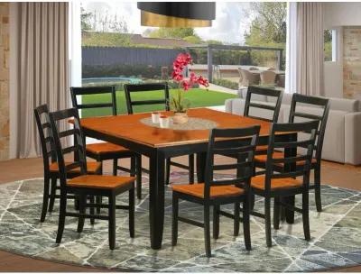 Dining Room Set Black & Cherry