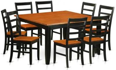 Dining Room Set Black & Cherry