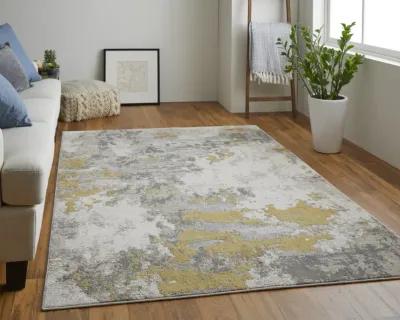 Waldor 3970F Ivory/Gold/Gray 6'7" x 9'6" Rug