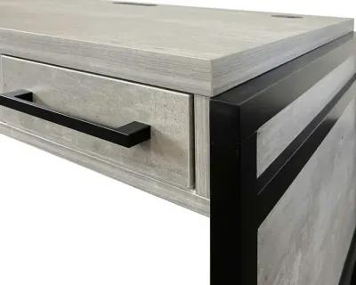 Mason 60" Writing Desk in Grey