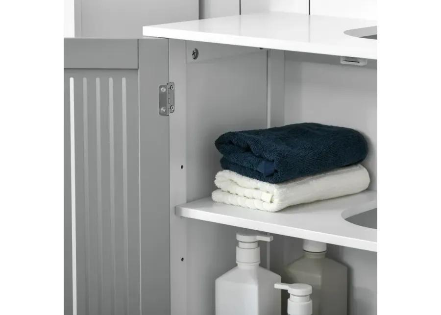 Under Sink Cabinet with Adjustable Shelves