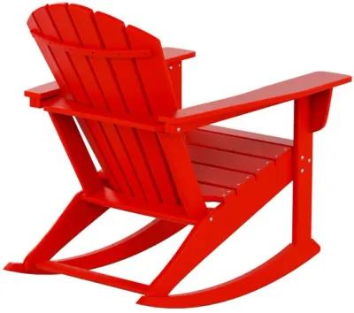 WestinTrends Outdoor Patio Adirondack Rocking Chair