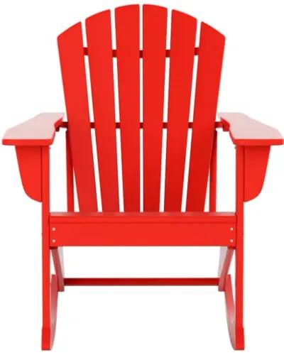 WestinTrends Outdoor Patio Adirondack Rocking Chair