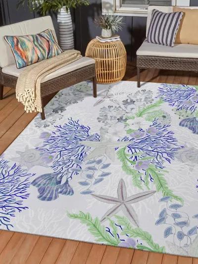 Seabreeze SZ1 Lavender 3' x 5' Rug