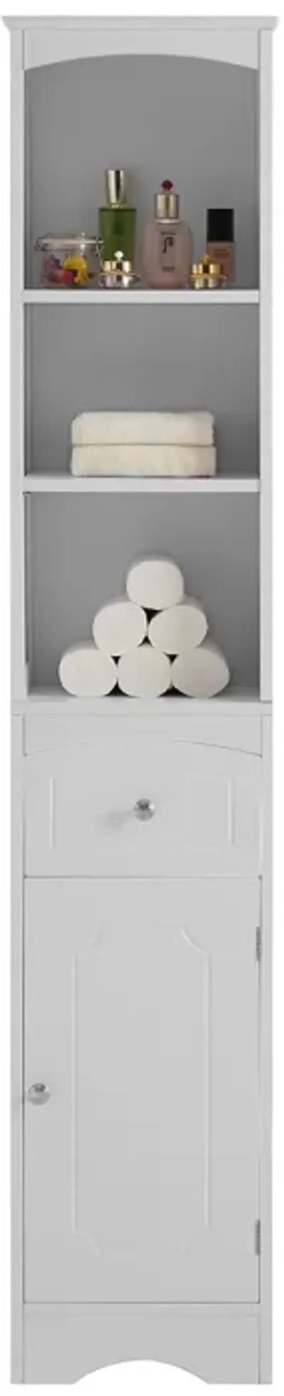 Merax Classic Freestanding Bathroom Storage Cabinet with Drawer