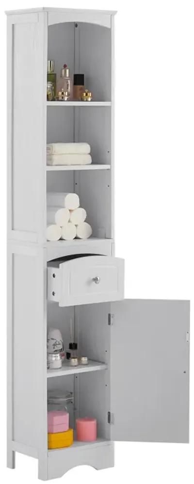 Merax Classic Freestanding Bathroom Storage Cabinet with Drawer