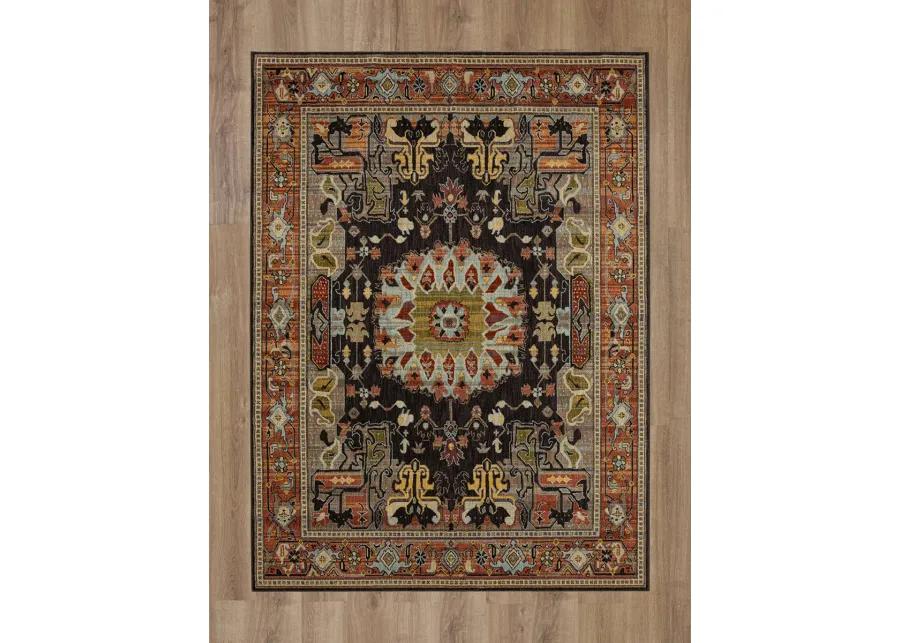 Pandora Covetous Charcoal 2' 4" X 7' 10" Rug