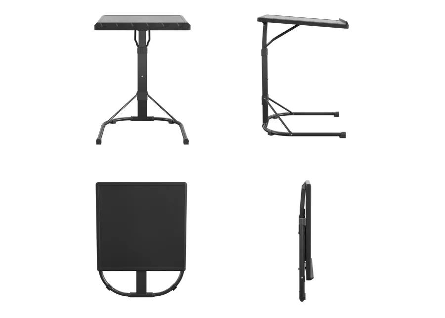 Multi-Functional Personal Folding Activity Table with Adjustable Height