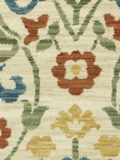 Francesca 3'3" x 5' Ivory Rug