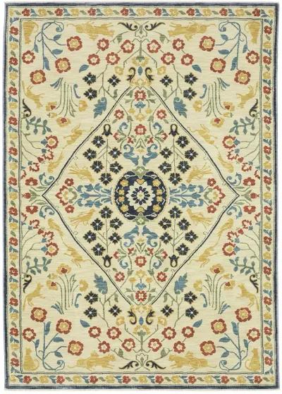 Francesca 3'3" x 5' Ivory Rug