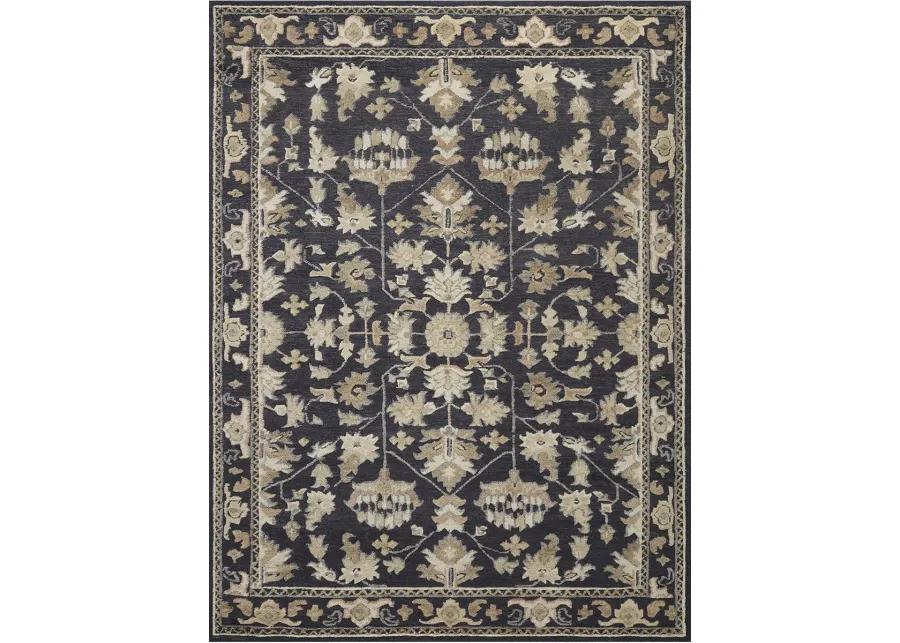 Ingrid ING-03 Navy / Multi 2''6" x 7''9" Rug by Magnolia Home By Joanna Gaines