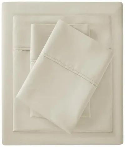 Gracie Mills Nora 300 Thread Count Sateen Weave Organic Cotton Deep Pocket Sheet Set