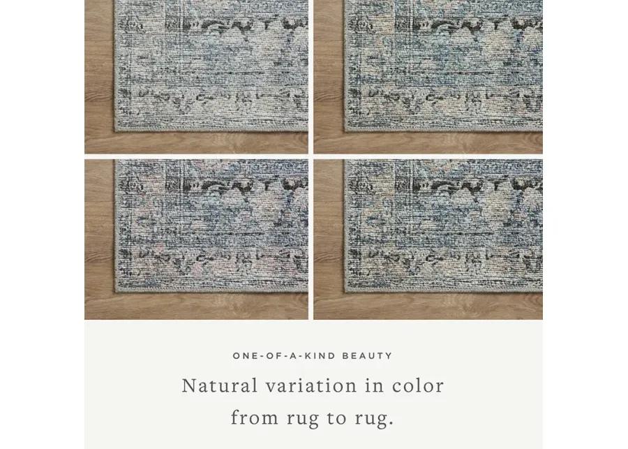 Billie BIL05 Denim/Blush 7'6" x 9'6" Rug