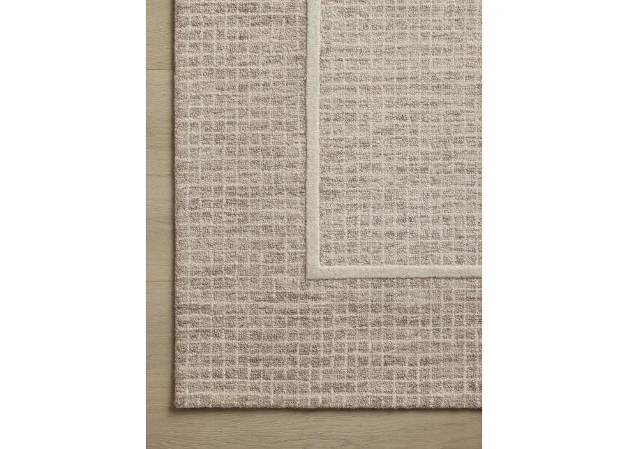 Briggs BRG-01 Blush / Ivory 2''6" x 7''6" Rug by Chris Loves Julia