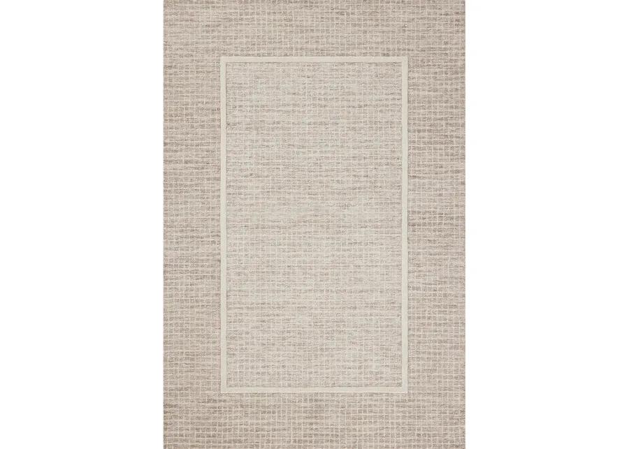 Briggs BRG-01 Blush / Ivory 2''6" x 7''6" Rug by Chris Loves Julia