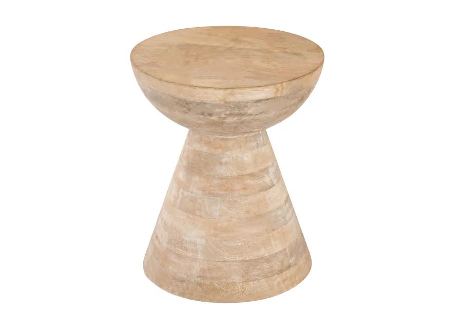 Boyd White Accent Table