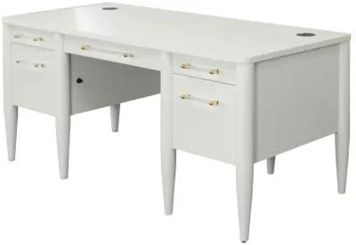 Shasta 66" Half Pedestal Desk