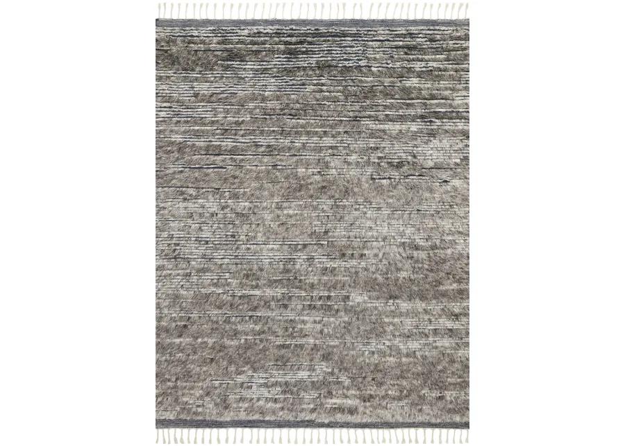 Khalid KF04 Pewter/Ink 9'6" x 13'6" Rug