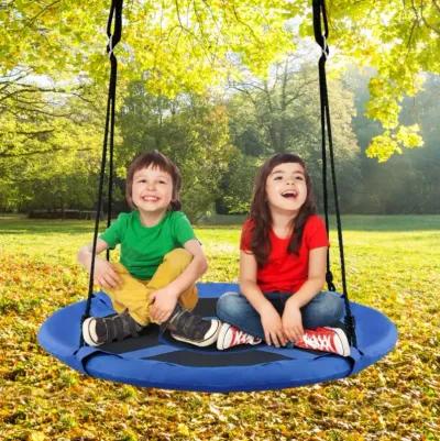 Hivvago 2-in-1 40 Inch Kids Hanging Chair Detachable Swing Tent