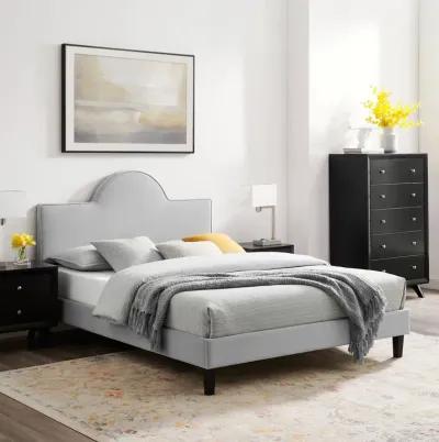 Soleil Performance Velvet Queen Bed