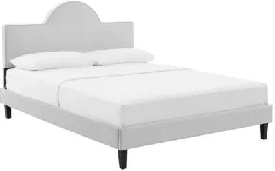 Soleil Performance Velvet Queen Bed