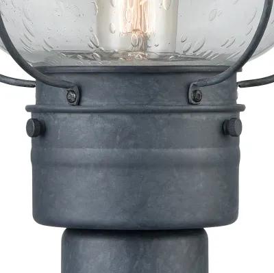 Onion 19'' Grey High Outdoor Post Light