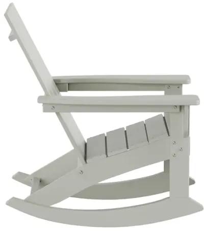 WestinTrends Modern Adirondack Outdoor Rocking Chair