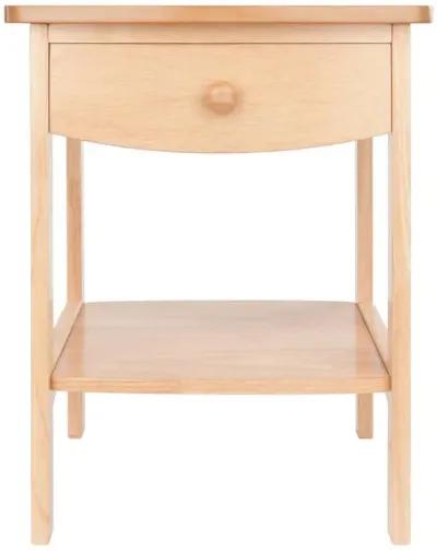 Claire Accent Table Natural Finish