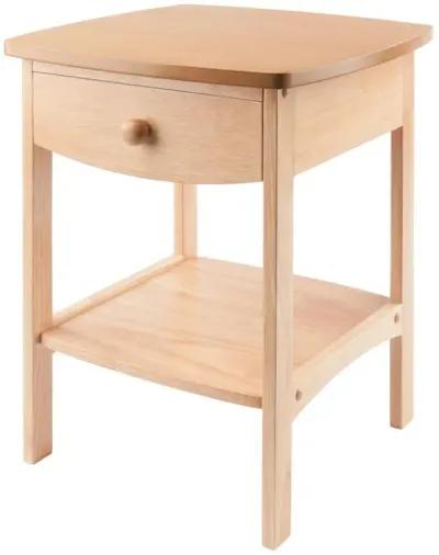 Claire Accent Table Natural Finish