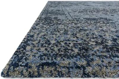 Viera VR06 Light Blue/Grey 2'5" x 7'7" Rug