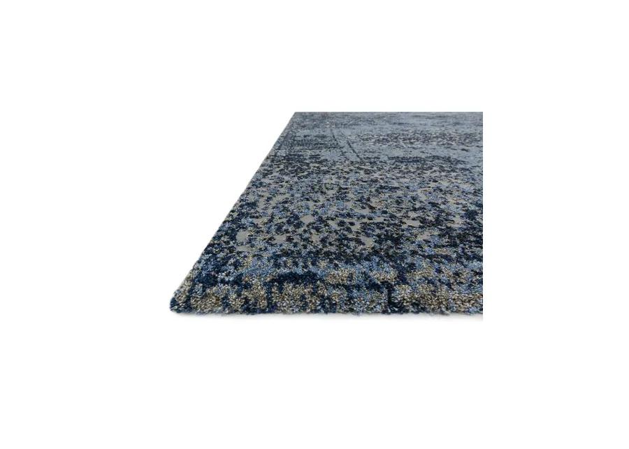 Viera VR06 Light Blue/Grey 2'5" x 7'7" Rug