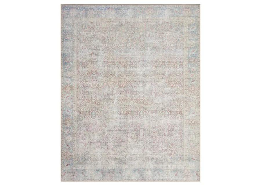 Wynter WYN04 Red/Teal 7'6" x 9'6" Rug