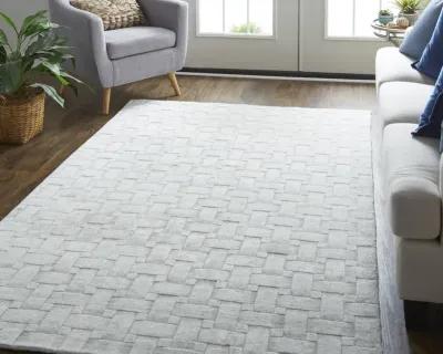 Redford 8669F White/Silver 12' x 15' Rug