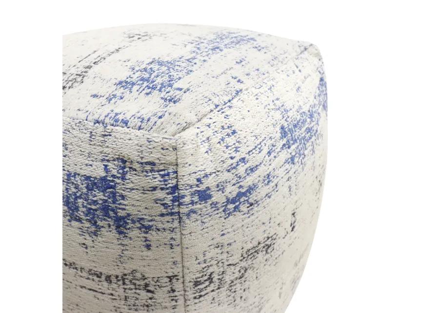 Pasargad Home Grandcanyon Distressed Cotton Pouf