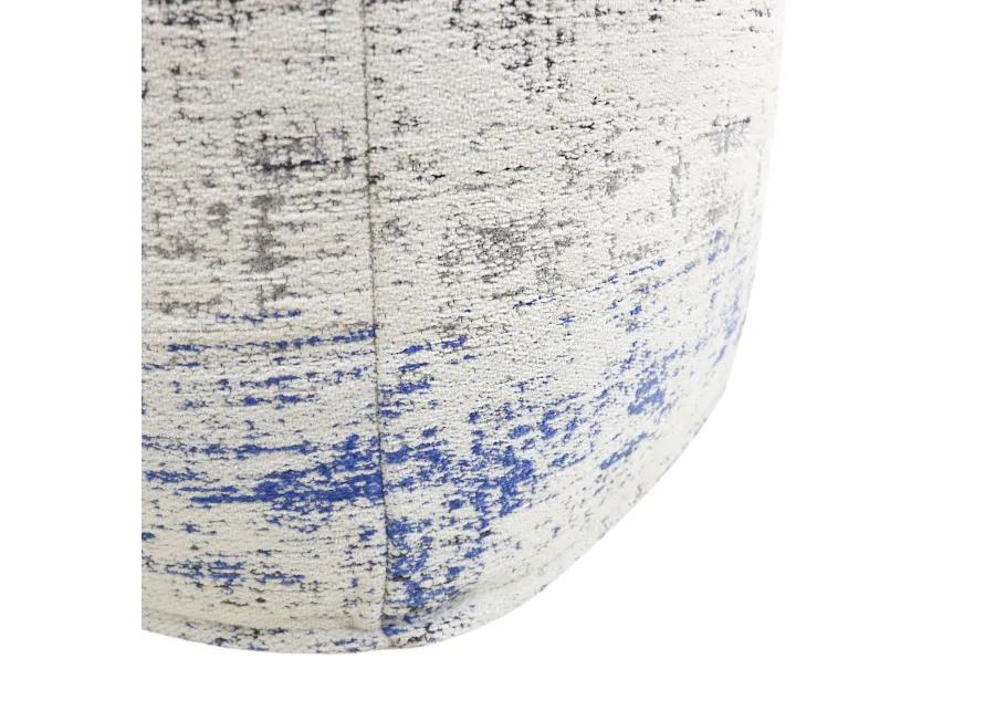 Pasargad Home Grandcanyon Distressed Cotton Pouf