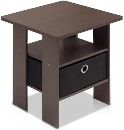 End Table Bedroom Night stand w/Bin Drawer