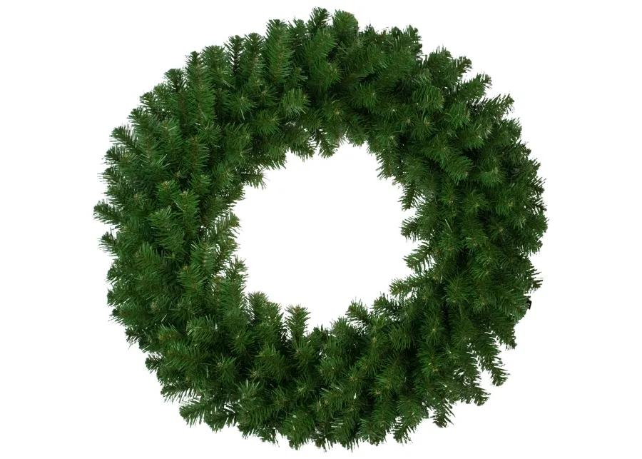 Dorchester Pine Green Artificial Christmas Wreath  72-Inch  Unlit