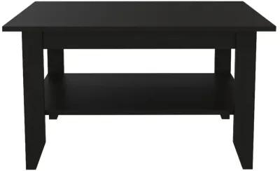 Danvers Rectangle Coffee Table Black Wengue