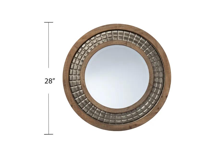 Arajuno Round Decorative Mirror