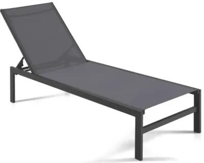 Hivvago 6-Position Chaise Lounge Chairs with Rustproof Aluminium Frame