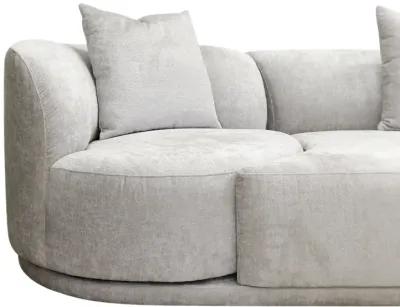 Pasargad Home Amalfi  Upholsted Sectional 4 Pieces Sofa Set, Beige