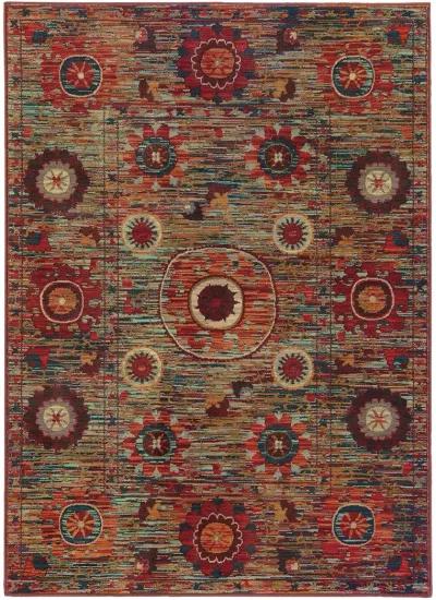 Sedona 1'10" x 3' Multi Rug