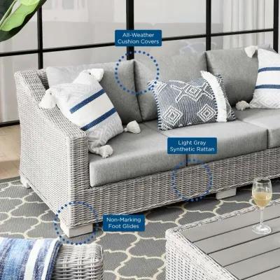 Modway - Conway Outdoor Patio Wicker Rattan Sofa