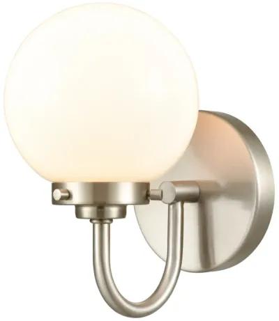 Fairbanks 8.5'' High 1-Light Sconce Nickel